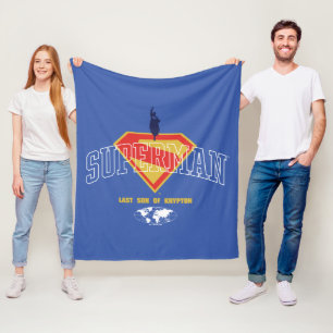 Laatste zoon van Krypton Emblem Fleece Deken