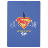 Laatste zoon van Krypton Emblem Klembord (Achterkant)