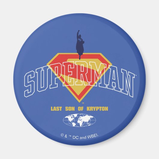 Laatste zoon van Krypton Emblem Magneet (Voorkant)