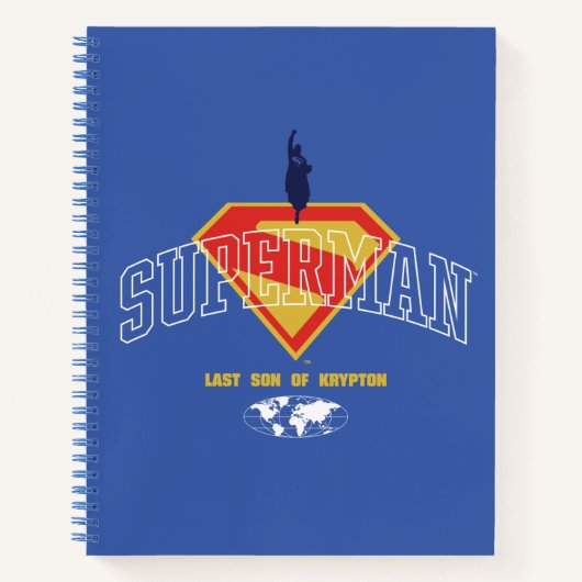 Laatste zoon van Krypton Emblem Notitieboek (Voorkant)