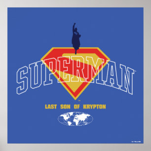 Laatste zoon van Krypton Emblem Poster