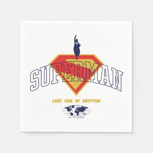 Laatste zoon van Krypton Emblem Servet (Voorkant)