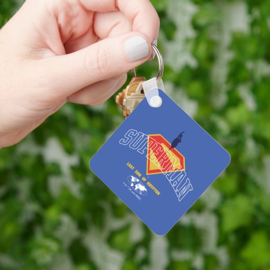 Laatste zoon van Krypton Emblem Sleutelhanger (Hand)