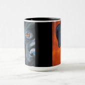 Lab Black | Mug à deux tons, 15 oz (Centre)