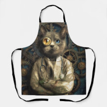Lab Cat Schort
