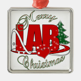 LAB CHRISTMAS LABORATORY METALEN ORNAMENT