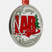 LAB CHRISTMAS LABORATORY METALEN ORNAMENT (Rechts)