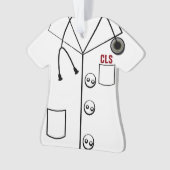 LAB COAT CLS ORNAMENT CHRISTMAS () (voorkant)