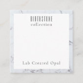 Lab Creëer Opal Ketting Packaging Kaart (Voorkant)