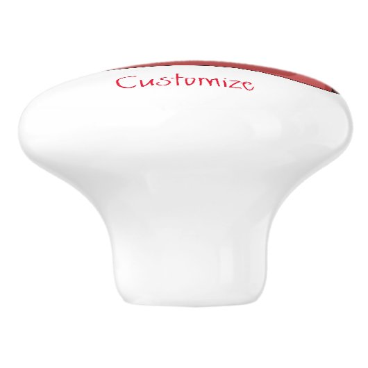 Lab Dog Riding Shotgun Thunder_Cove Keramische Knop (Zijkant)