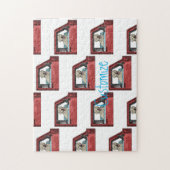 Lab Dog Riding Shotgun Thunder_Cove Legpuzzel (Verticaal)