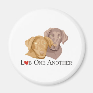 Lab Een Een Een Andere Labrador Shirten Magneet