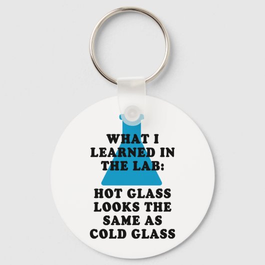 Lab Glass Sleutelhanger (Voorkant)