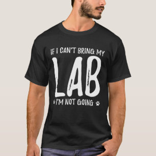 Lab Hond Labrador Hond Mam Idee T-shirt