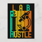 LAB HUSTLE - #LABLIFE BRIEFKAART (Voorkant)