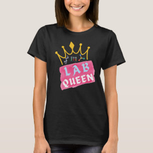 Lab Koningin - Laboratorium Meisje T-shirt