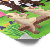 Lab Licent Ice Cream Labradors Poster (Hoek)