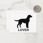 lab liefhebber notitiekaartje (Voorkant / Achterkant in situ)