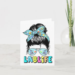 Lab Life Messy Bun Lab Week 2025 Medisch Lab Scien Kaart