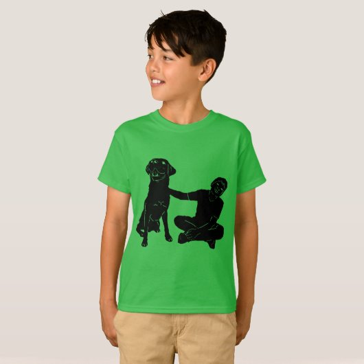 Lab Love Kinder T-shirt (Voorkant volledig)