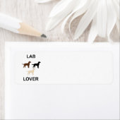 Lab Lover alle kleuren silhouettes Etiket (Insitu)