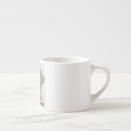Lab Lover Espresso ou Bone China Mug (Droite)