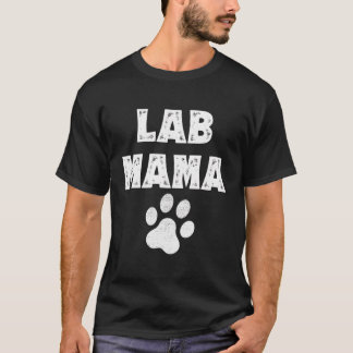Lab Mama Cadeau voor Labrador Hondenliefhebbers La T-shirt