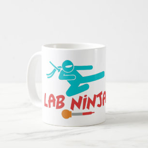 LAB NINJA - MEDISCHE LAB WETENSCHAPPELIJKE KOFFIE- KOFFIEMOK
