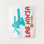 LAB NINJA - TAPISSERIE SCIENTIFIQUE DE LABORATOIRE (Devant)