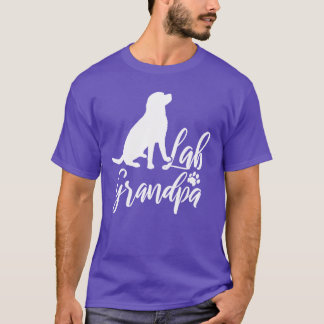 Lab Opa ontwerp voor Labrador Retriever Opa T-shirt