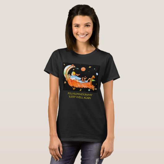 LAB POLYSOMNOGRAPHY SLAPEN T-SHIRT (Voorkant volledig)