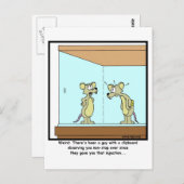 Lab Rat Briefkaart (Voorkant / Achterkant)