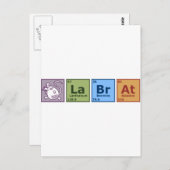 Lab Rat Briefkaart (Voorkant / Achterkant)