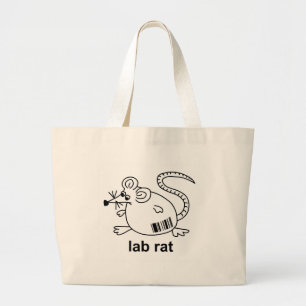 Lab Rat Grote Tote Bag