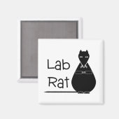 Lab Rat Magneet (Voorkant / Achterkant)