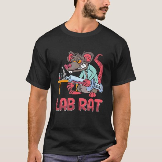 Lab Rat Medical Technologist Lab Tech Laboratory T T-shirt (Voorkant)
