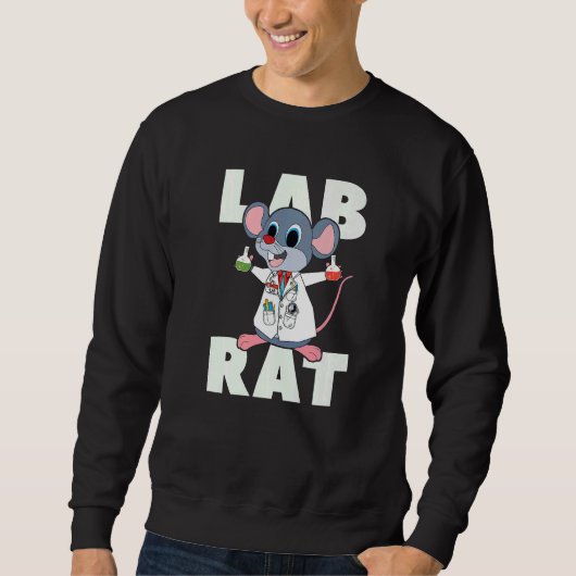 Lab Rat Medical Technologist Laboratory Technician Trui (Voorkant)