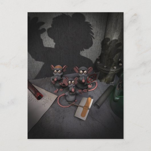 Lab Rats Unite Briefkaart (Voorkant)