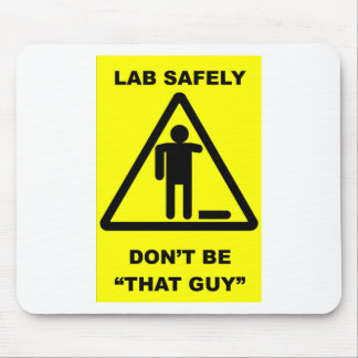 Lab Safety 1 Muismat