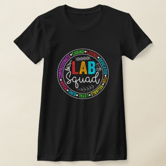 Lab Squad Funny Lab Week 2024 Medisch Laboratorium T-shirt (Laagn)