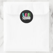 Lab Squad Lab Tech Laboratory Assistant Ronde Sticker (Tas)