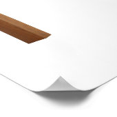 Lab-tabel met chemicaliën poster (Hoek)