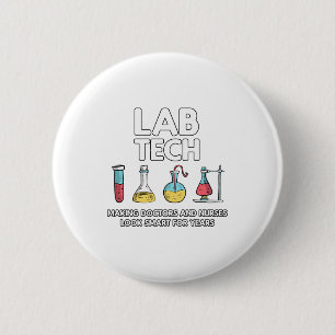 Lab Tech Laboratory Ronde Button 5,7 Cm
