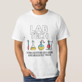 Lab Tech Laboratory T-shirt (Voorkant)