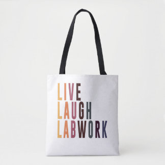 Lab Tech Laboratory Technology Student Gift Draagtas