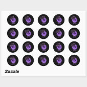 Lab Tech Med Tech Medisch Technicus Lab Ronde Sticker (Vel)