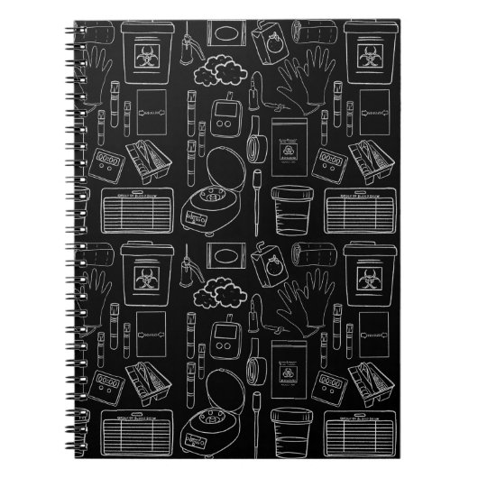 Lab tech-notitieboek notitieboek (Voorkant)