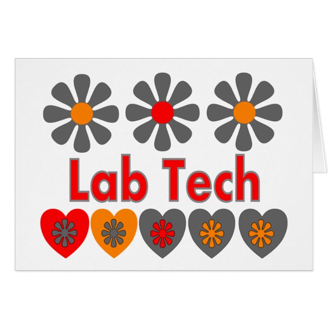 Lab Tech RETRO bloemen (Voorkant Horizontaal)