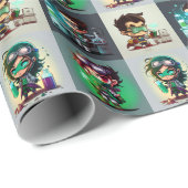 Lab Tech Super Hero Cadeaupapier (Rol Hoek)