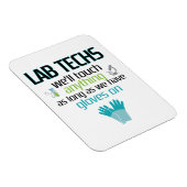 Lab Technician Funny Laboratory Week Mannen Vrouwe Magneet (Rechterzijde)